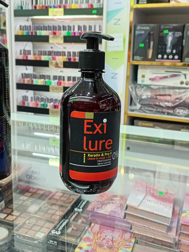 ماسک بیرون حموم ۵۰۰ میل اگزای لر حاوی کراتین و پروتئین